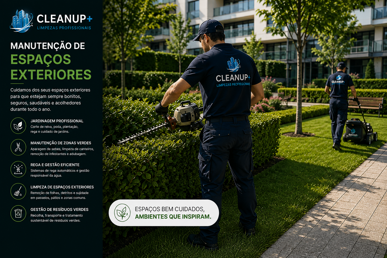 Manutenção de Espaços Exteriores